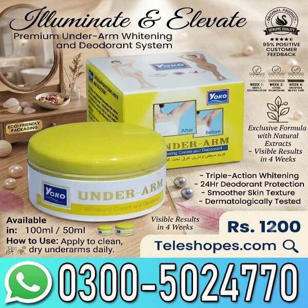 Yoko Underarm Brightening Cream Price In Pakistan