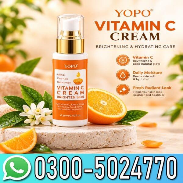 Yopo Vitamin C Brightening Cream In Pakistan