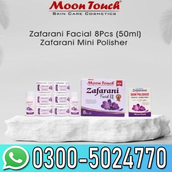 Zafarani Brightening Facial Kit 10 Pcs Exfoliator Cream