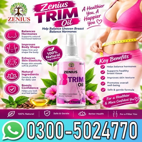Zenius B Trim Oil Price In Pakistan